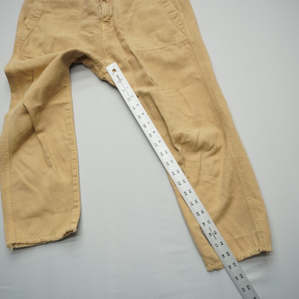Nili Lotan Luna Pants Drop Crotch Linen Blend Trousers Size 0 - Picture 10 of 11